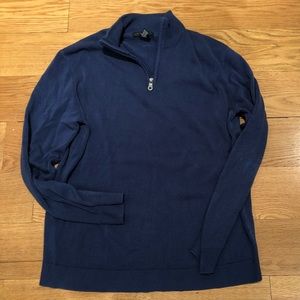 Dark Blue half-zip